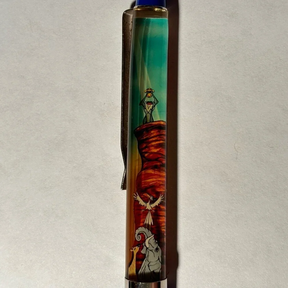 Walt Disney The Lion King Floaty Pen Animated Film Movie Circle of Life Scene
